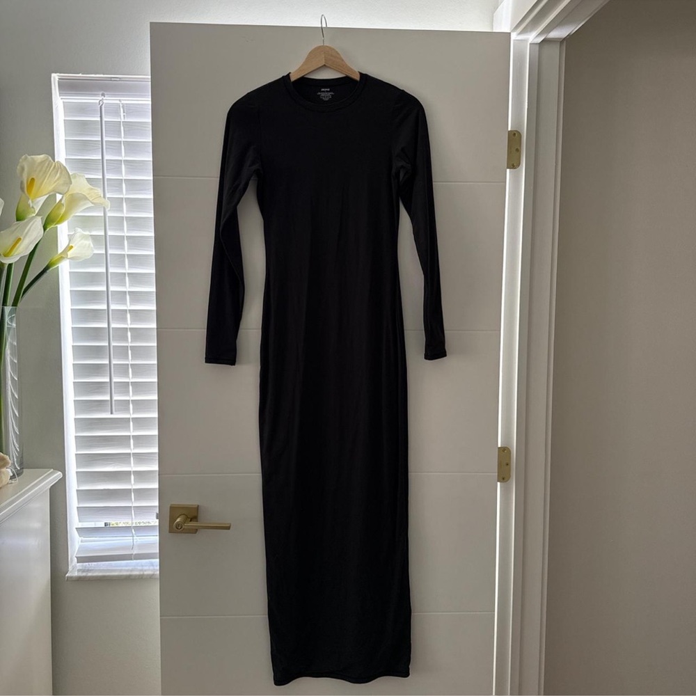 Skims fits everybody CREW NECK LONG SLEEVE DRESS
